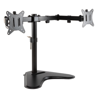 Free-Standing Dual Monitor Arms