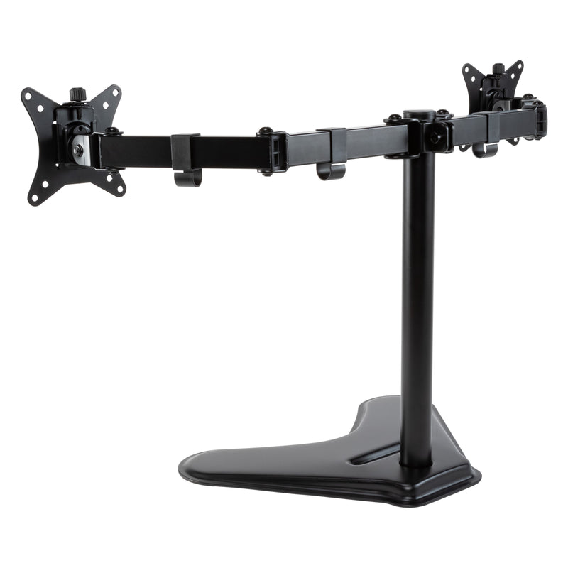 Free-Standing Dual Monitor Arms