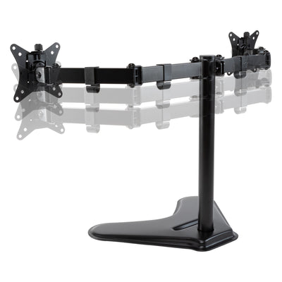 Free-Standing Dual Monitor Arms