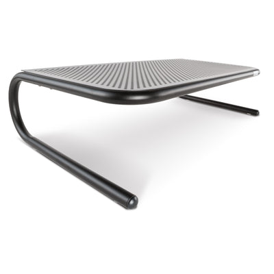 Metal Art Monitor Stand (Large) 18-Inch Wide Platform - Black